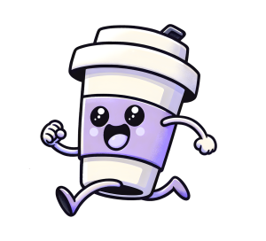 Smiling Coffee Cup