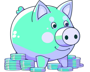 Savings Piggy Bank